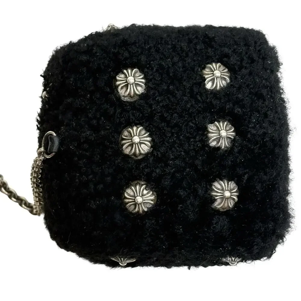 Chrome Hearts Large Fuzzy Dice